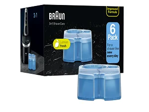 Braun Clean & Renew Refill Cartridges, 6 Pack